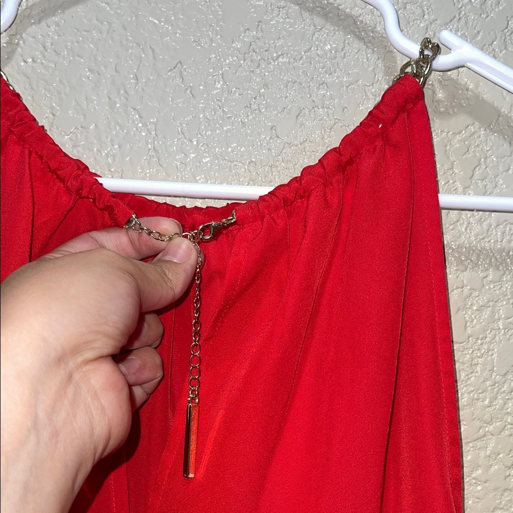 MICHAEL Michael Kors Red Camisole Top - Picture 4 of 6